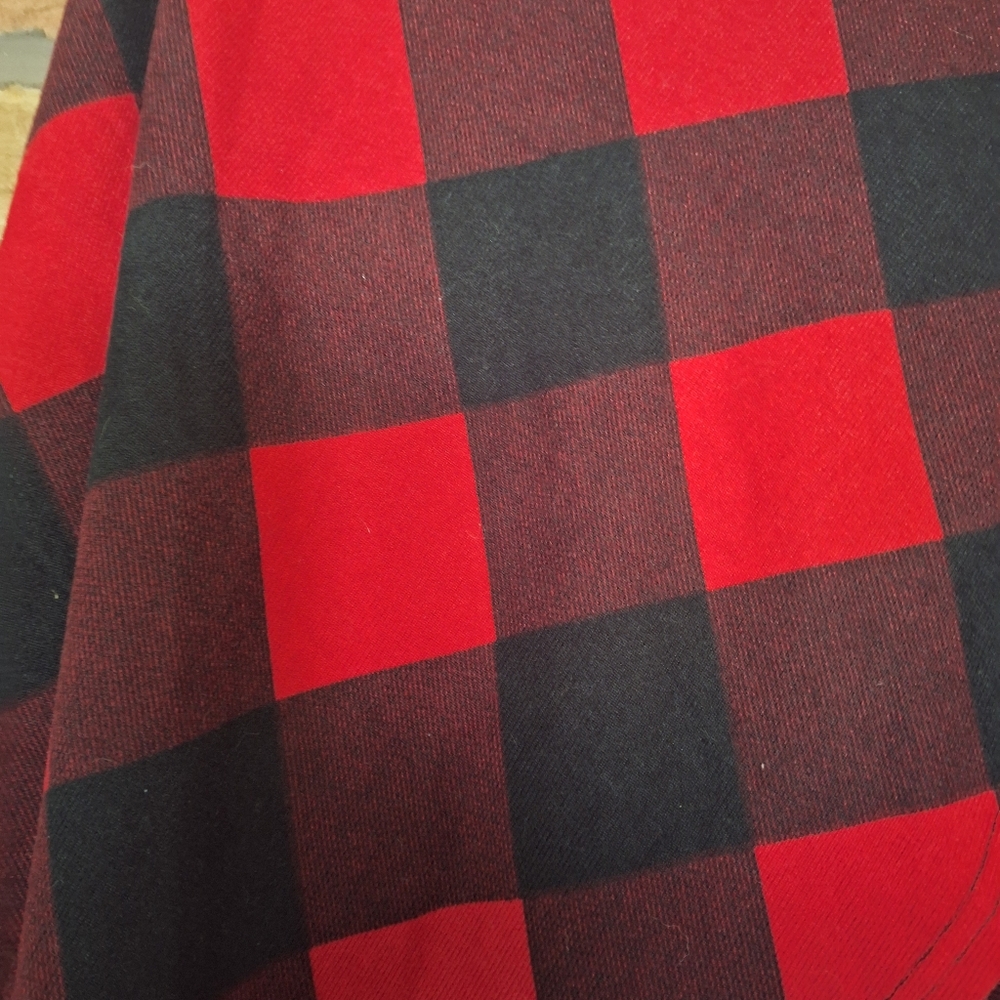 Buffalo Check Sleeveless Cardigan Small NWT - Picture 7 of 8